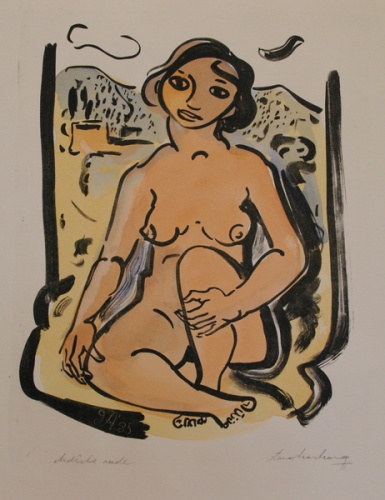 Ardeche nude by Ian Armstrong