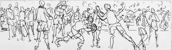 Football I by Ian Armstrong