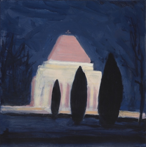 Shrine at Night by Craig  Barrett