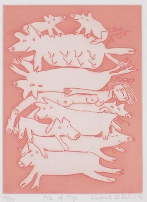 Pile of Pigs by Deborah Halpern