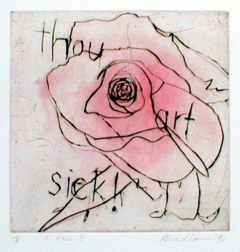 O Rose 3 by Kristin Headlam