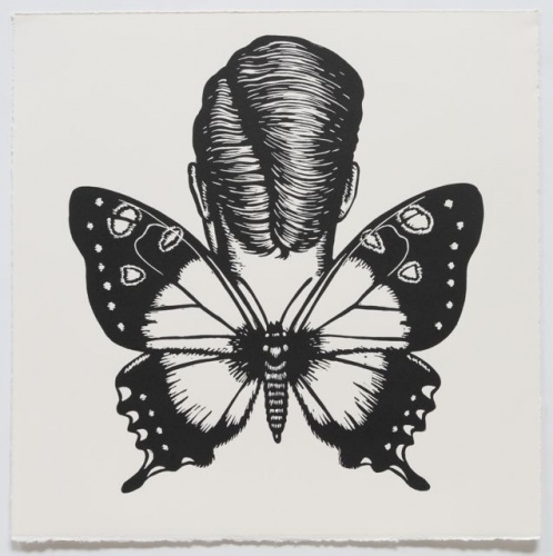 Macleays Swallowtail Winged Woman by Deborah Klein