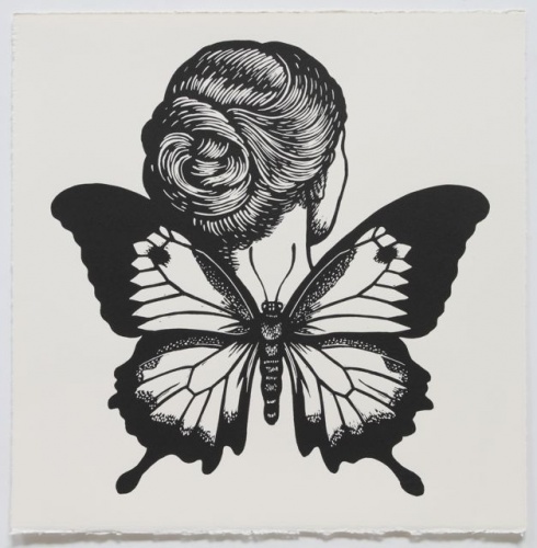 Ulysses Butterfly Winged Woman by Deborah Klein