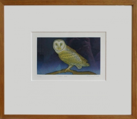 Night Owl (framed) by Tiffany McNab