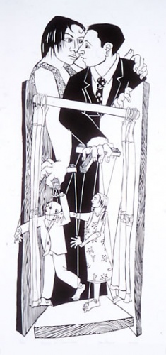 Homage to Utamaro by John Ryrie