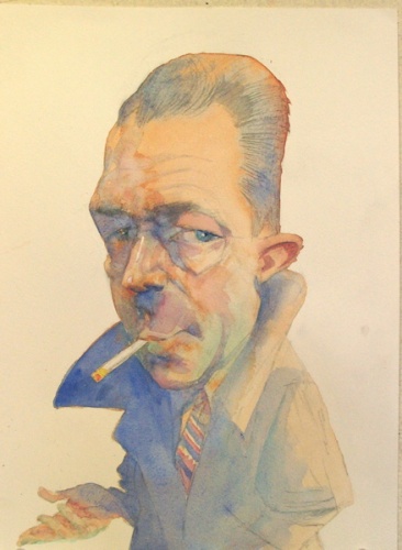 Albert Camus by John Spooner