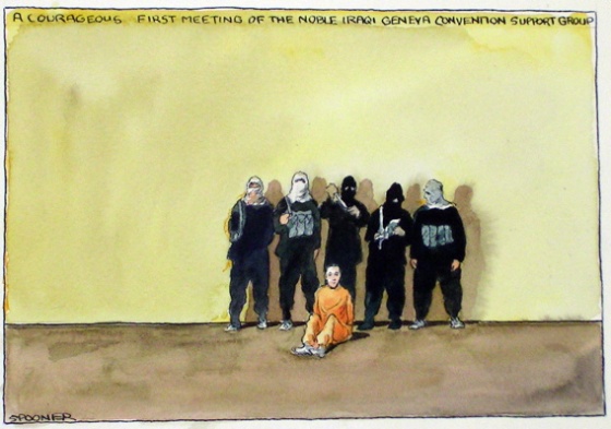 Geneva Convention Support Group by John Spooner