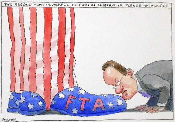 Latham flexes his muscle by John Spooner