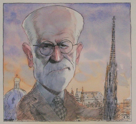 Sigmund Freud by John Spooner
