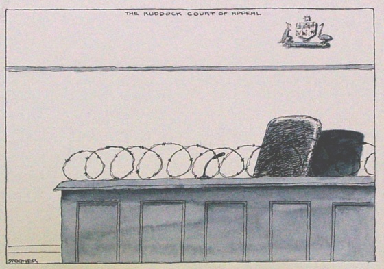 The Ruddock court of appeal by John Spooner