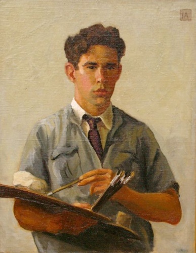 Self portrait by Ian Armstrong