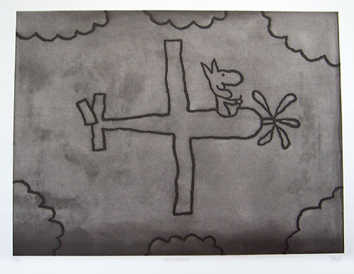 Ace in the clouds by Michael Leunig