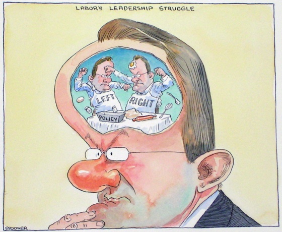 Labor's leadership struggle by John Spooner