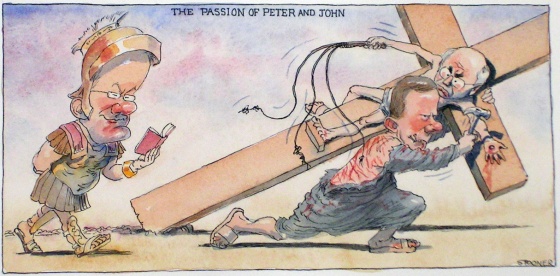 The Passion of Peter & John by John Spooner