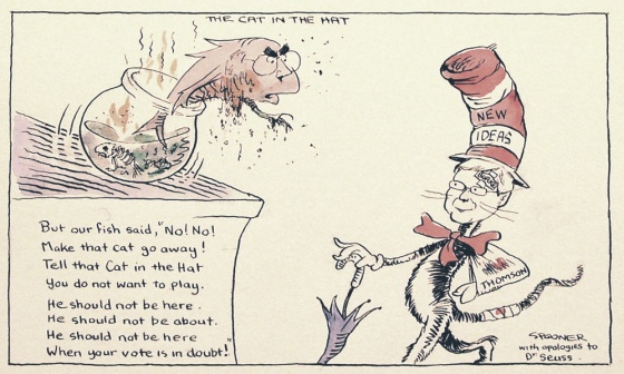 The cat in the hat by John Spooner